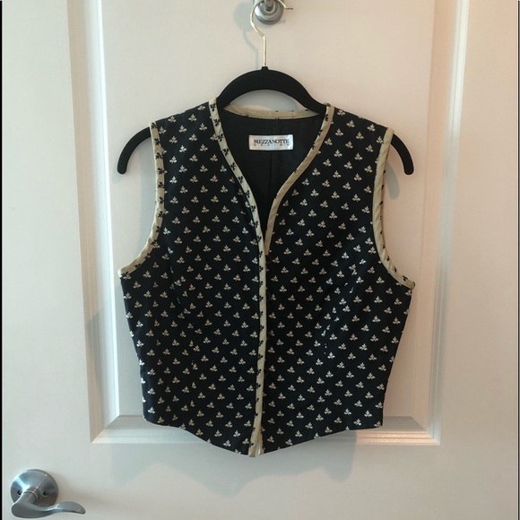 Vintage Mezzanotte Vest - Picture 1 of 12